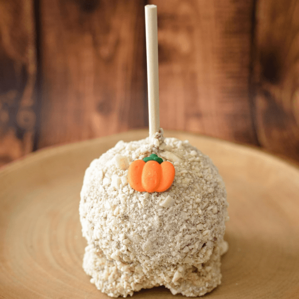 pumpkin gourmet caramel apple