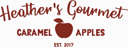 heathers gourmet caramel apples logo